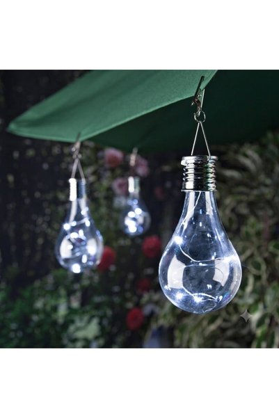 DAMUR Decorative LED Solar Bulb Lamp, for outdoor, suspended, IP65, Ultron Tr...