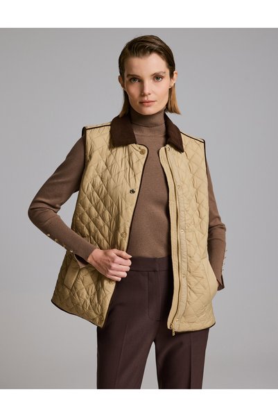 Pierre Cardin Μπεζ Γιλέκο 50329802-VR011