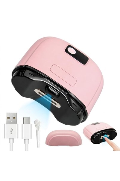 Generic Brand Unghieră electrică 3-în-1, reîncărcabilă prin USB, lumină LED, ...