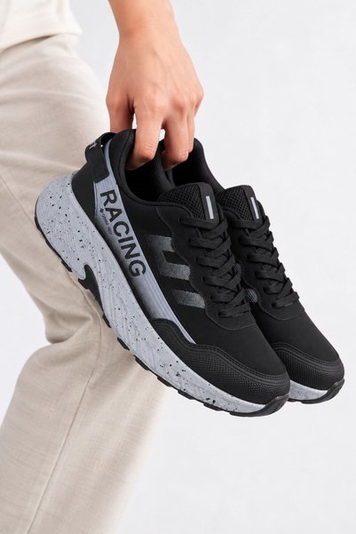 AlbiShoes Muške zimske/sezonske kožne patike sa debelim đonom, ležerne i udob...