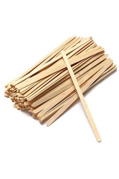 DAMUR Set of 1000 Coffee Stirrers, Innovation, Wooden, Individually Wrapped, ...