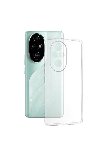 DAMUR Λεπτή διαφανής θήκη για Honor 200 Pro, Ανυψωμένα πλαϊνά, Μέγιστη προστα...