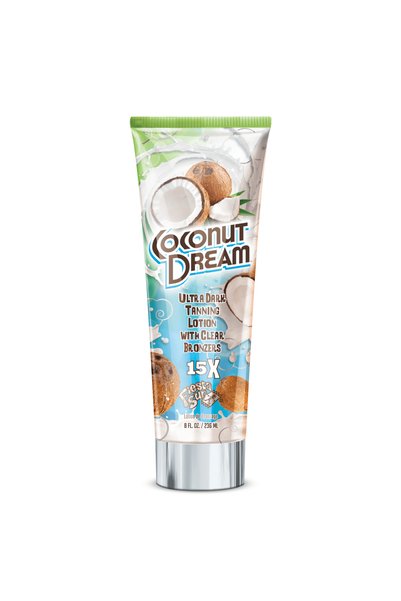 Fiesta Cremă pentru solarium Coconut Dream, Loțiune bronzantă Ultra Dark 15X ...