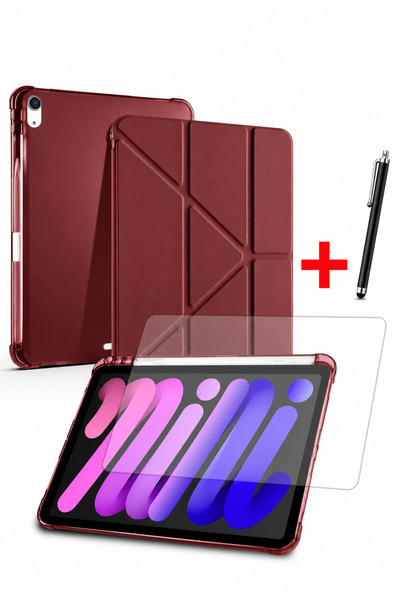 Nezih Case Apple iPad Mini 7 / iPad Mini 6 Uyumlu Modlu Standlı Akıllı Kılıf ...