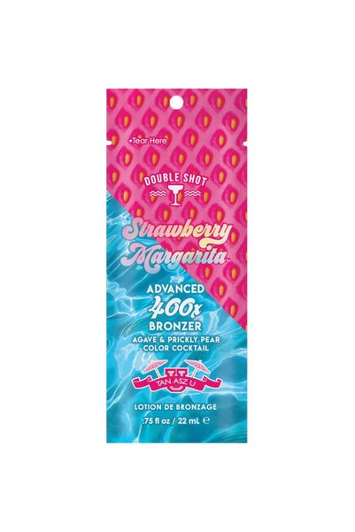 Tan Asz U Cremă pentru solar, Strawberry Margarita 400X, cu bronzant de elită...