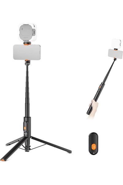 NEEWER BASICS Selfie Stick Tripod Compatible with iPhone Samsung Android, 57....