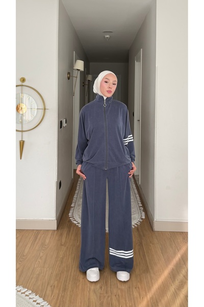 NİLNUR MODA SET DETALIAT CU 3 DUNGHEȚE