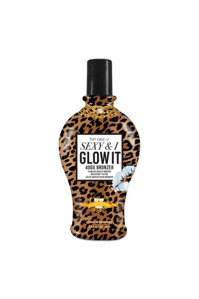 Tan Asz U Cremă pentru solariu Double Shot Sexy & I Glow It 400X, Formulă Sel...