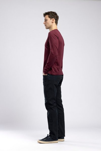 Lee Cooper Harry Erkek Straight Normal Düz Paça Jean Siyah Premium Doku