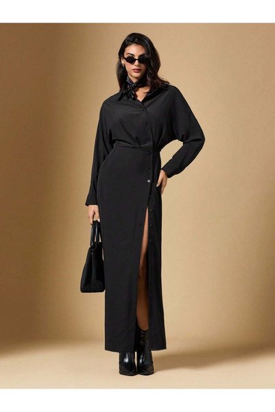 Sheya Maxi dress, black