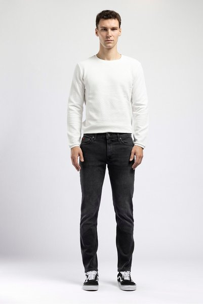 Lee Cooper Jagger Erkek Slim Straight Tam Kalıp Jean Siyah