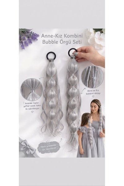 BUBBLE SAÇ ANNE -KIZ KOMBİNİ