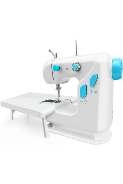 Generic Mini Electric Sewing Machine 306 with Foot Pedal, Dual-Speed Control,...