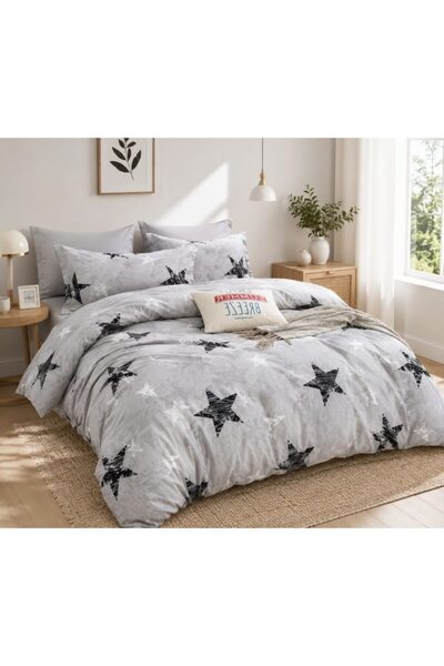 JOJO HOME Σετ Κλινοσκεπασμάτων Διπλού Κρεβατιού, Jojo Home, Παπλωματοθήκη Διπ...