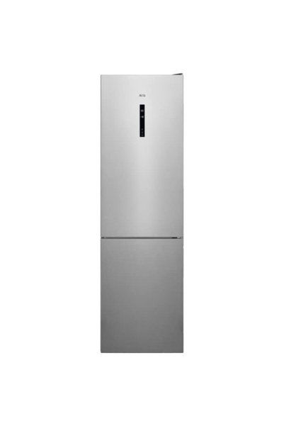AEG Frigider combinat RCB736E7MX, 366 l, Clasa E, No Frost, Răcire 360 ° , Mu...