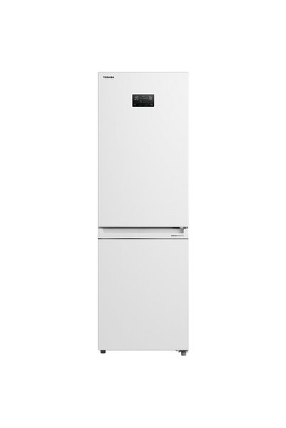 Toshiba Frigider combinat GR-RB449WE-PMJ(51), 338 l, Clasa E, No Frost, Afișa...