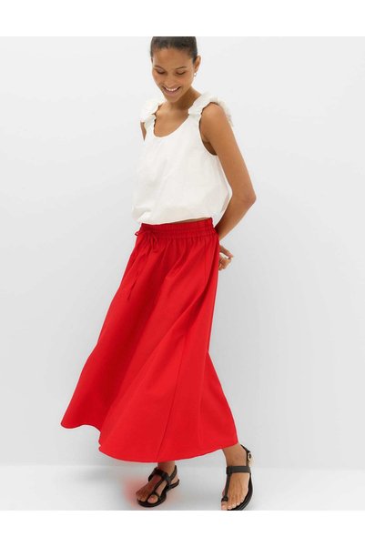 Marks & Spencer Fustă midi din tafta M&S