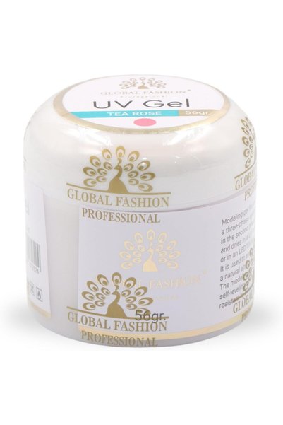 GLOBAL FASHION Professional Global Fashion UV Gel For Nail Extensions | (Tea ...