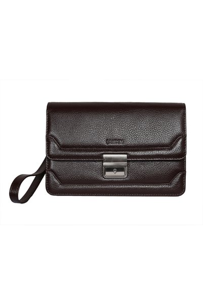 ŞAHDEM Large Genuine Leather Men's Clutch Bag