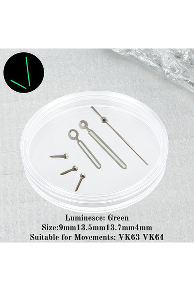 Choice Silver Multifunctional Watch Hands Green Luminous Hands Watch Repair P...
