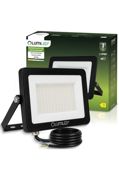 Lumiled Proiector LED ZUNA3 50W 6000lm 4000K IP65 Negru
