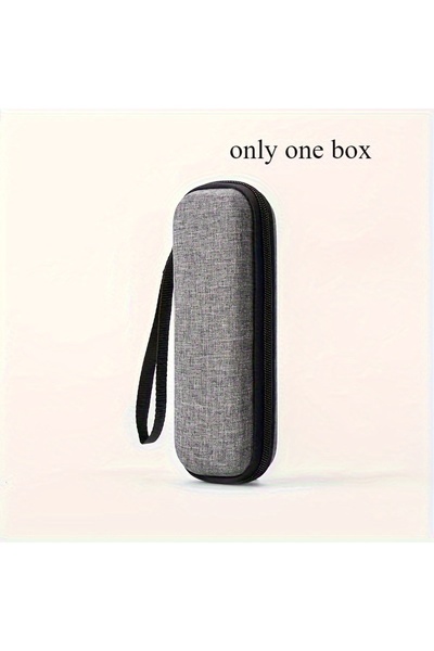 Choice grey 1pc Vintage Razor Travel Case - EVA Hard Shell Storage Bag for Sh...