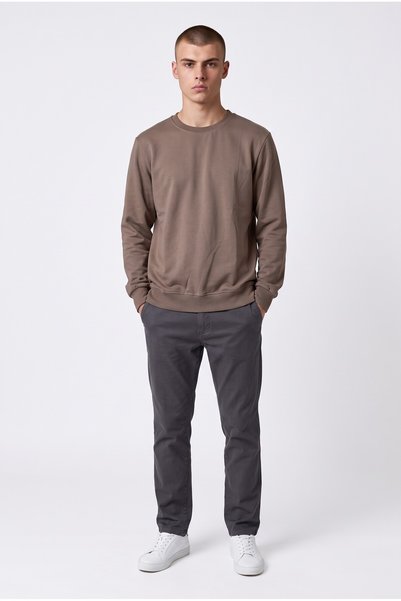 rlt relax time Unisex Women's/Men's Plain, Unprinted Crew-Neck Sweatshirt wit...