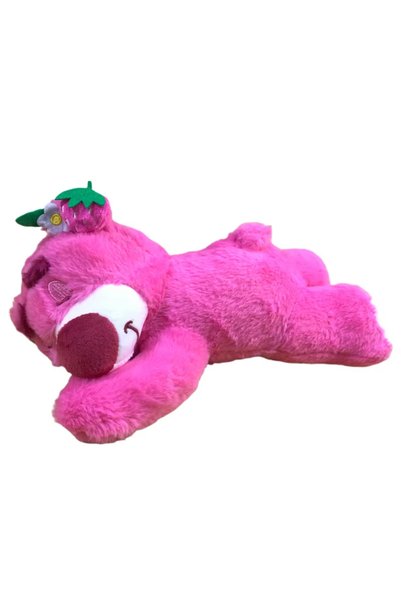 BANDAI 30cm New 30cm Story Lotso Cute Bear Strawberry Sofa Plush Pillow Stuff...