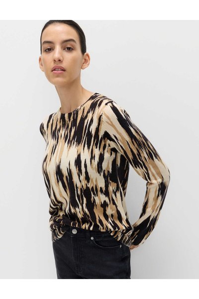 Marks & Spencer Pulover supermoale cu model abstract