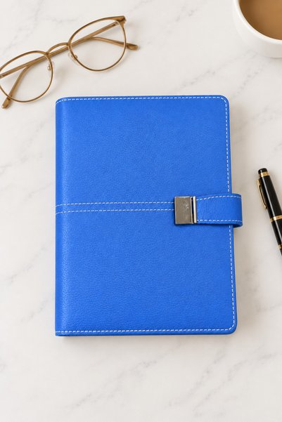 Lizy 2027 Multifunctional Organizer Planner - Lockable Faux Leather Cover, 4 ...