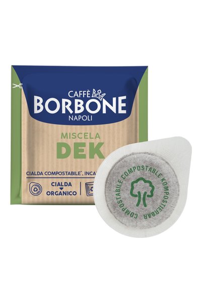 Caffe Borbone Cafea monodoze ESE Caffè Borbone Miscela Dek decofeinizată, 50 buc