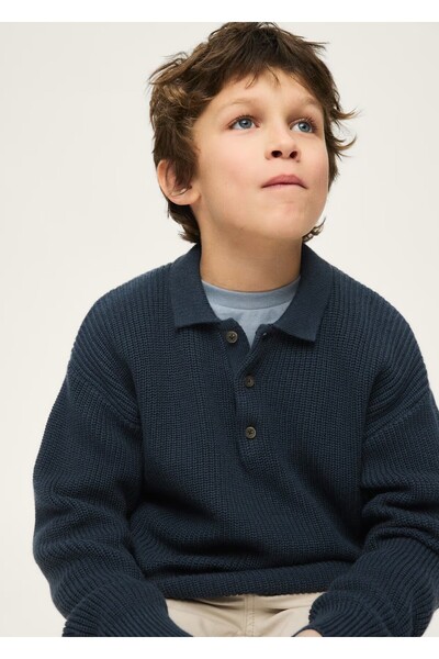 MAYORAL Boys’ Crewneck Sweater with Boat Neck