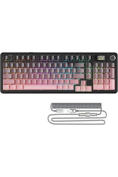 SiLabor X Attack Shark ATTACK SHARK X98PRO Wireless Mechanical Keyboard,Multi...
