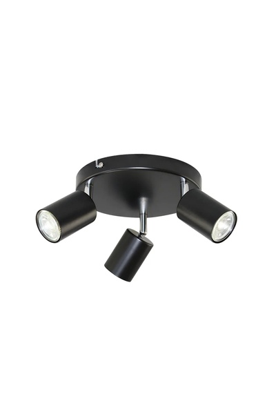 Orno Corp de iluminat tip spot RINO, negru, 3 socluri, 50 W, 200 x 85 mm