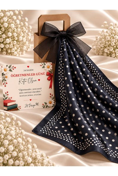 Zet Design Special Gift Box for Teachers' Day with a Scarf