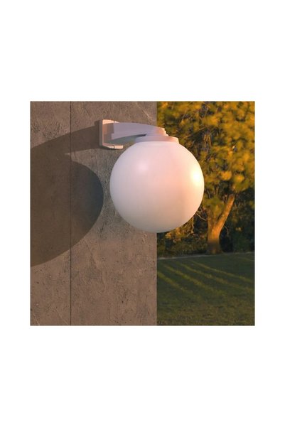 FUMAGALLİ Φωτιστικό NARDO/GLOBE250 λευκό οπάλ E27 LED 8.5 W IP55 2700/4000/65...