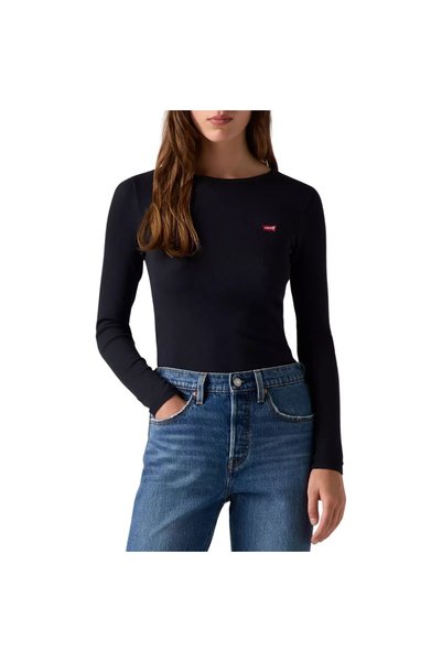 Levis LEVI'S HAYES W ΜΠΛΟΥΖΑ ΑΝΘΡΑΚΙΤ ΝΥΧΤΙΚΗ
