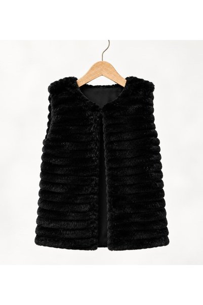 Generic Brand GIRLS' SLEEVELESS PLUSH VEST