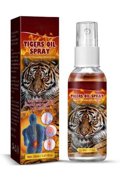 NO BRAND Tiger Oil Spray - Pain Relief Treatment - Effective Relief Rheumatic...