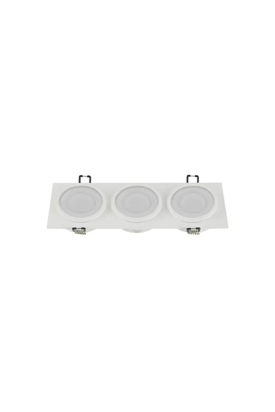 Horoz Corp de iluminat încastrat PAMUK-4 alb 10 W 258 x 92 x 37 mm