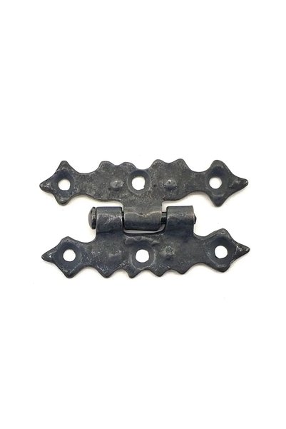 OEM Antique Style Decorative Brass Star Hinge - 63X36 Mm, Oxide