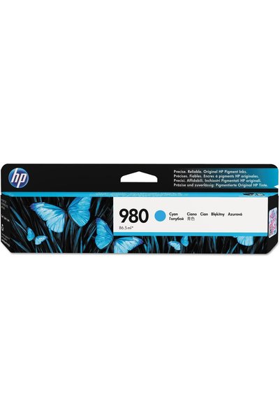 INK خرطوشة حبر أصلية HP 980 باللون السماوي D8J07A
