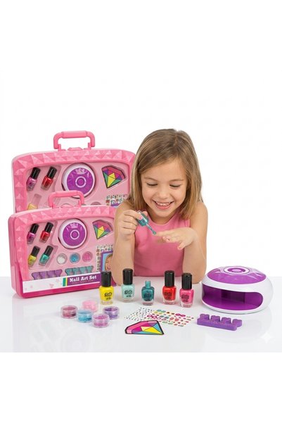 CasaDesteapta.ro Trusa de Manichiura pentru Copii „Girl’s Creator”, Salon Nai...