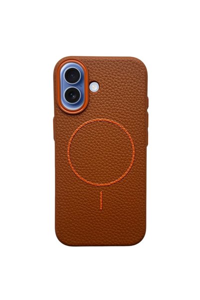 GrandMobile Husa iPhone 17, Silicon Texturat cu Protectie Interioara din Piel...