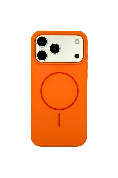 GrandMobile Husa iPhone 17 Pro din Silicon cu Microfibra la Interior si MagSa...