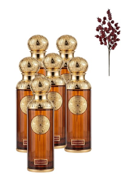 RAWAYH 6 قطع عطر Luna & Signature Collection 200 مل