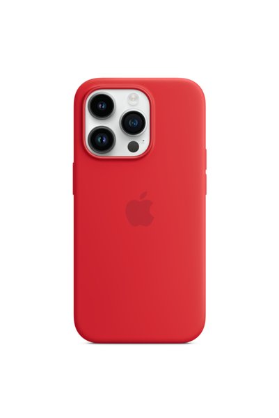 GrandMobile Husa MagSafe de Silicon pentru Iphone 14 Pro, Red