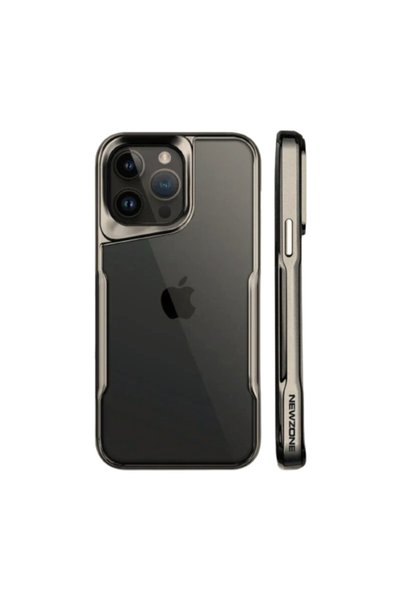GrandMobile Husa Shockproof NewZone pentru iPhone 13 Pro, Auriu Gri Deschis