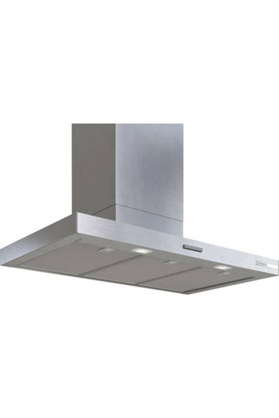 Bosch Kitchen Hood, 90 cm, 400 m³/h, 3 Speeds + Intensive, Aluminum Filter, L...