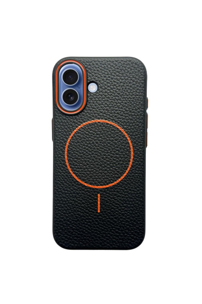 GrandMobile Husa iPhone 17, Silicon Texturat cu Protectie Interioara din Piel...